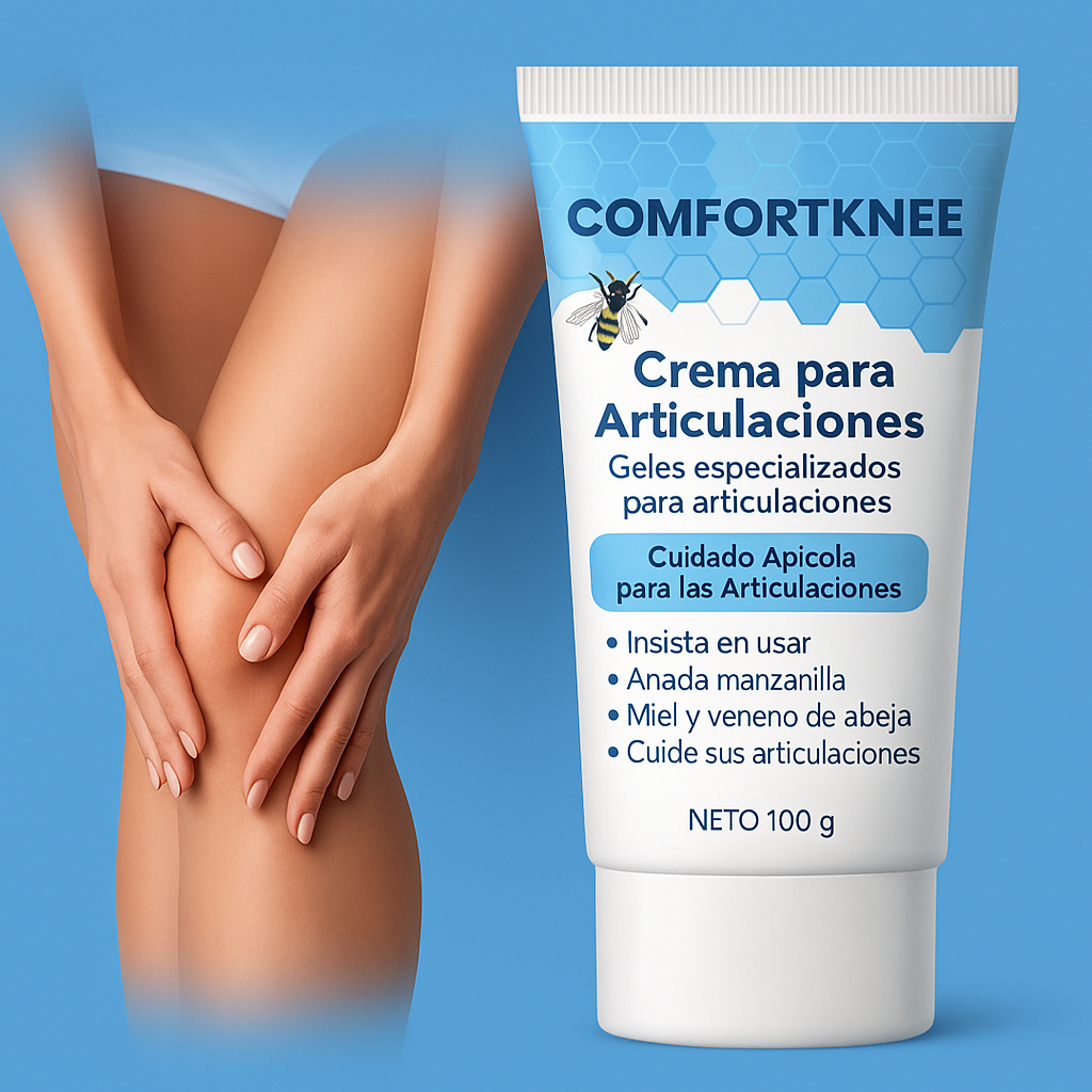 Alivio rápido y natural para tus articulaciones con ComfortKnee