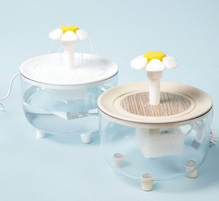 Flower Fountain de Acero Inoxidable