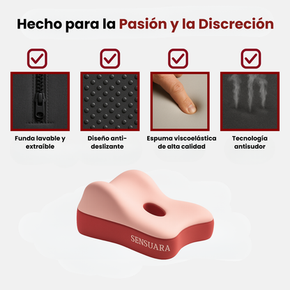 La almohada Sensuara - Perfectamente diseñada para parejas