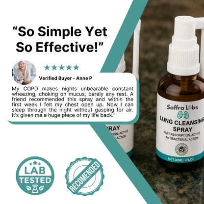 SaffraLabs™ Lung Cleansing Spray