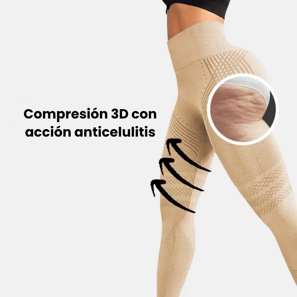 Legging 3D Cellumove – Redefine tu silueta sin esfuerzo