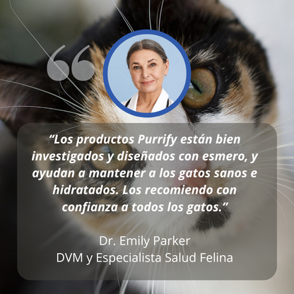 Dale Más Años de Vida a Tu Gato con el sistema Tripe-Filtrado de Purrify™